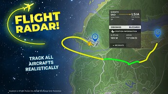 Flight Tablet Radar - Track Aircrafts reallistically! [Standalone/FW] Thumbnail
