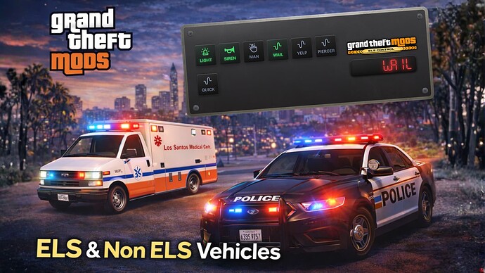 [ELS&Non-ELS]Lighting&Siren control system for emergency vehicles - GTM Siren Thumbnail