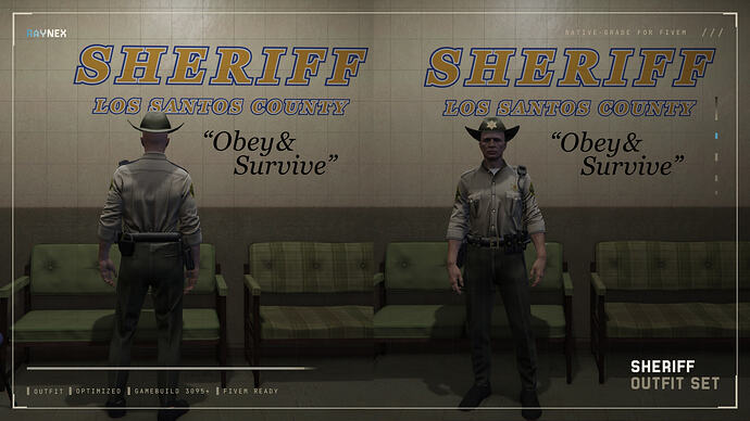 Sheriff Outfit Set M