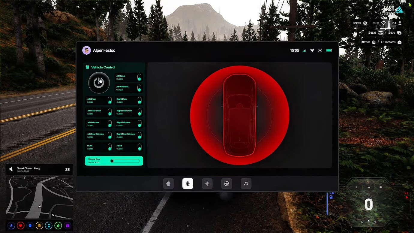 Fast Scripts Advanced Car Control [ESX / QB / QBox] - FiveM Releases ...