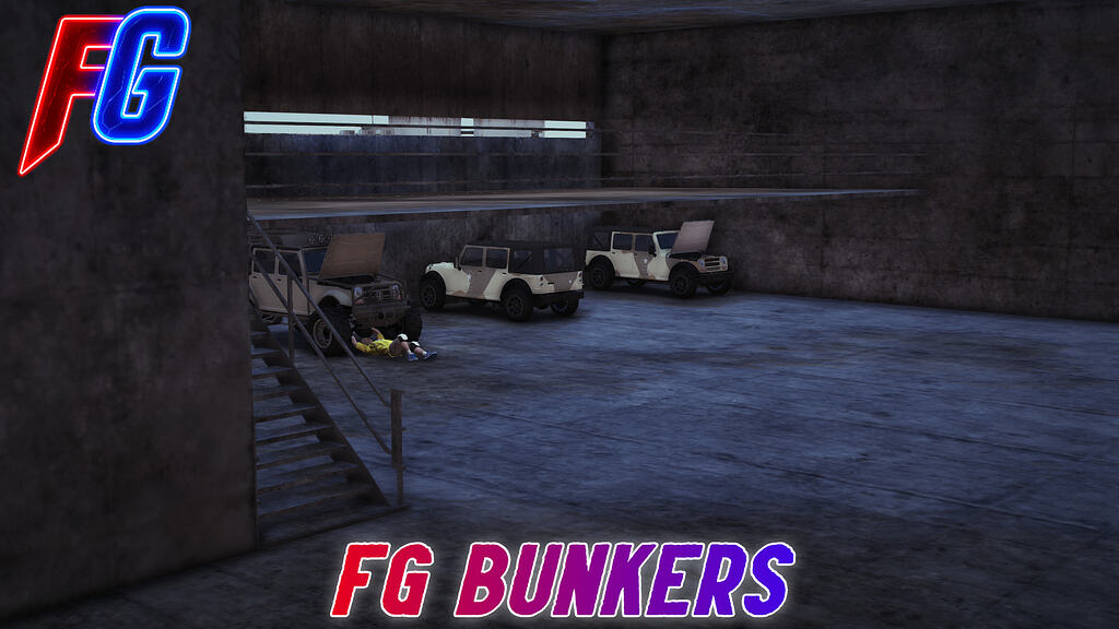 Concrete Bunkers Prop Pack