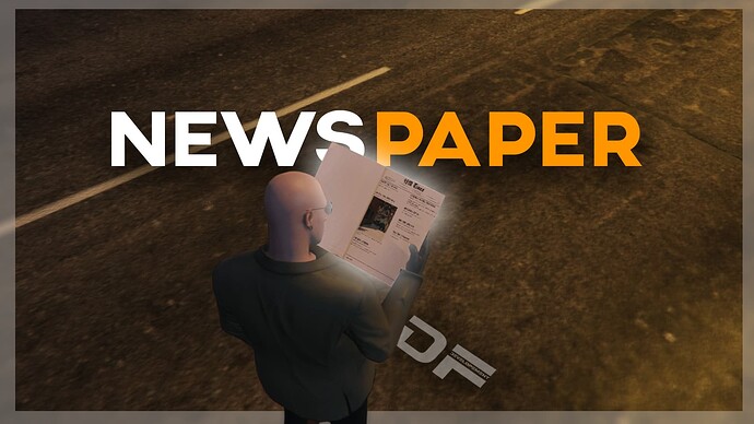 [PAID] Newspaper Advertisement 3D DUI - Stop using chat for AD! (STANDALONE/QB/ESX/OX) Thumbnail