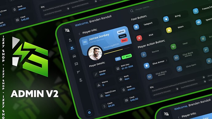 Advanced Admin Menu [ESX/QB/QBOX] Thumbnail