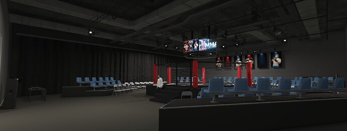 [PAID] [MAP] Boxing / MMA Arena & Press Conference Room thumbnail 27