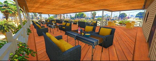 outside tables