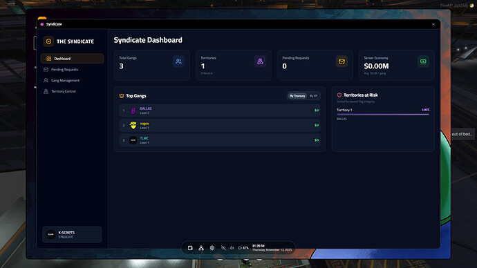 Gang System - Territory and flag based thumbnail 6