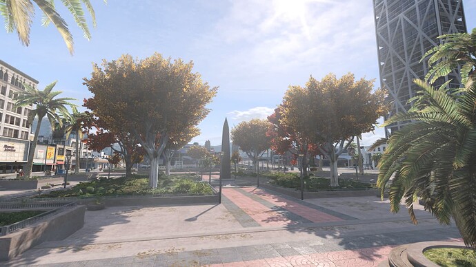  FiveM Maps | MAPM Mission Row Park FiveM GTA 5 RP Exterior thumbnail 5