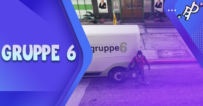 [PAID] [QBCore] [Custom Framework] | 💰 Gruppe 6 Job | (Bag Devlivery, ATM Refills, Contracts etc.) Thumbnail
