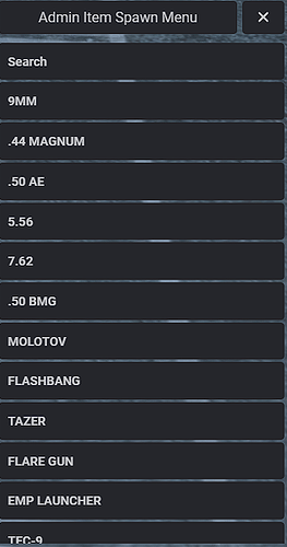 [FREE] [SCRIPT] D3 Admin item spawn menu - FiveM Releases - Cfx.re ...