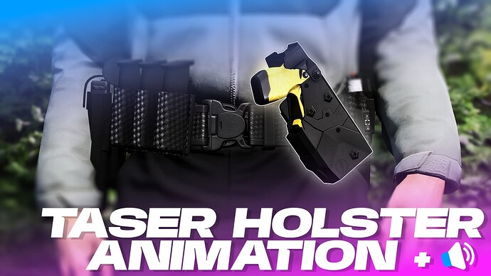 Holster Animation + Sounds