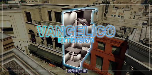 Vangelico Jewelry Store Extension | Custom Staircase MLO for Advanced Heists | FiveM – maps asset from AssetStore