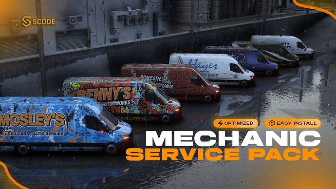 Lore-Friendly NEW MECHANIC SERVICES PACK Thumbnail