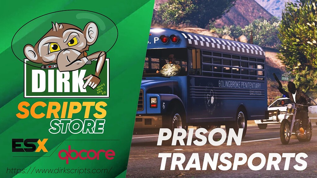 [PAID][QBCORE][ESX] Prison Transports - FiveM Releases - Cfx Forum