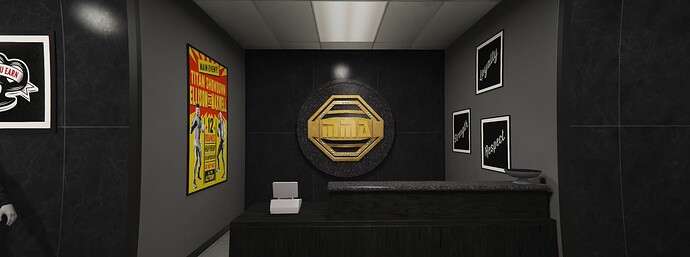 [PAID] [MAP] Boxing / MMA Arena & Press Conference Room thumbnail 7