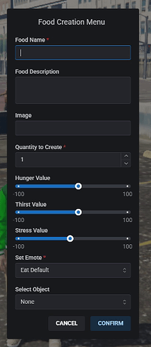 Food Creator Script (mini) [QB / PAID] - FiveM Releases - Cfx Forum