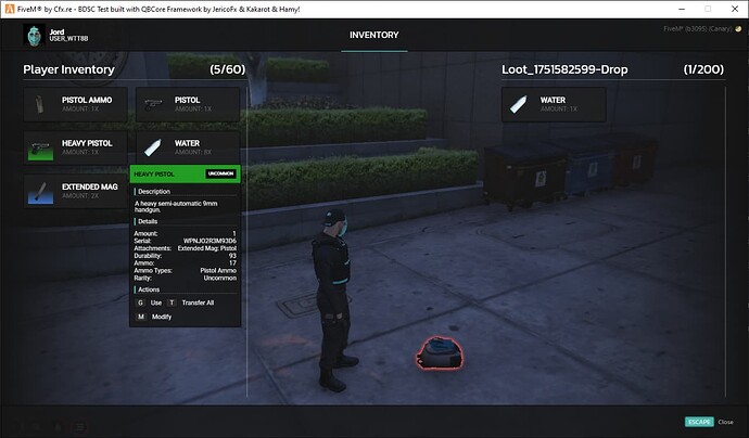 [STANDALONE] List Inventory – Clean UI, Containers, Weapon Support thumbnail 4