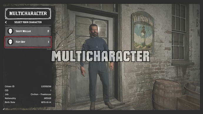 MULTICHARACTER