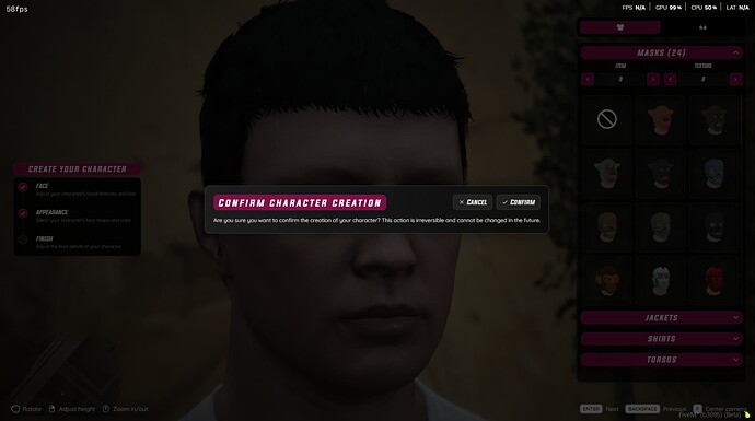 ORIGEN CLOTHING + CHARACTER CREATOR + PEDMENU  thumbnail 17