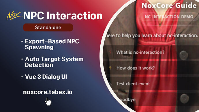 [PAID] NPC Interaction | Dialog | Built-in / Exports - FiveM Releases ...