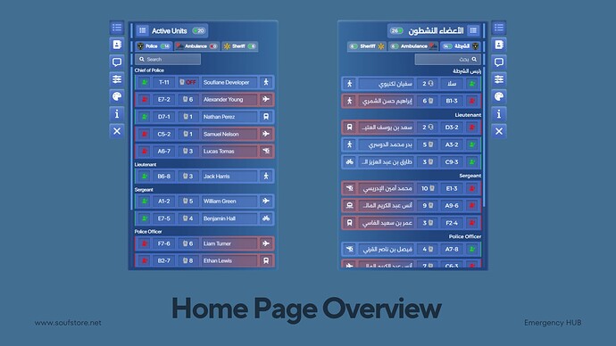 Home Page Overview