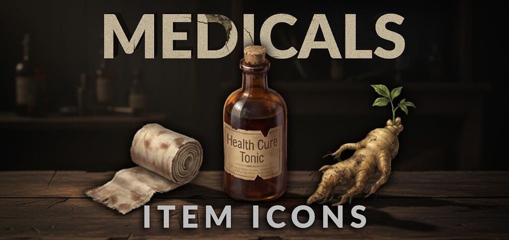 [Rugged Style] Medical & Herbs Pack - PNG Icons - RedM Releases - Cfx ...