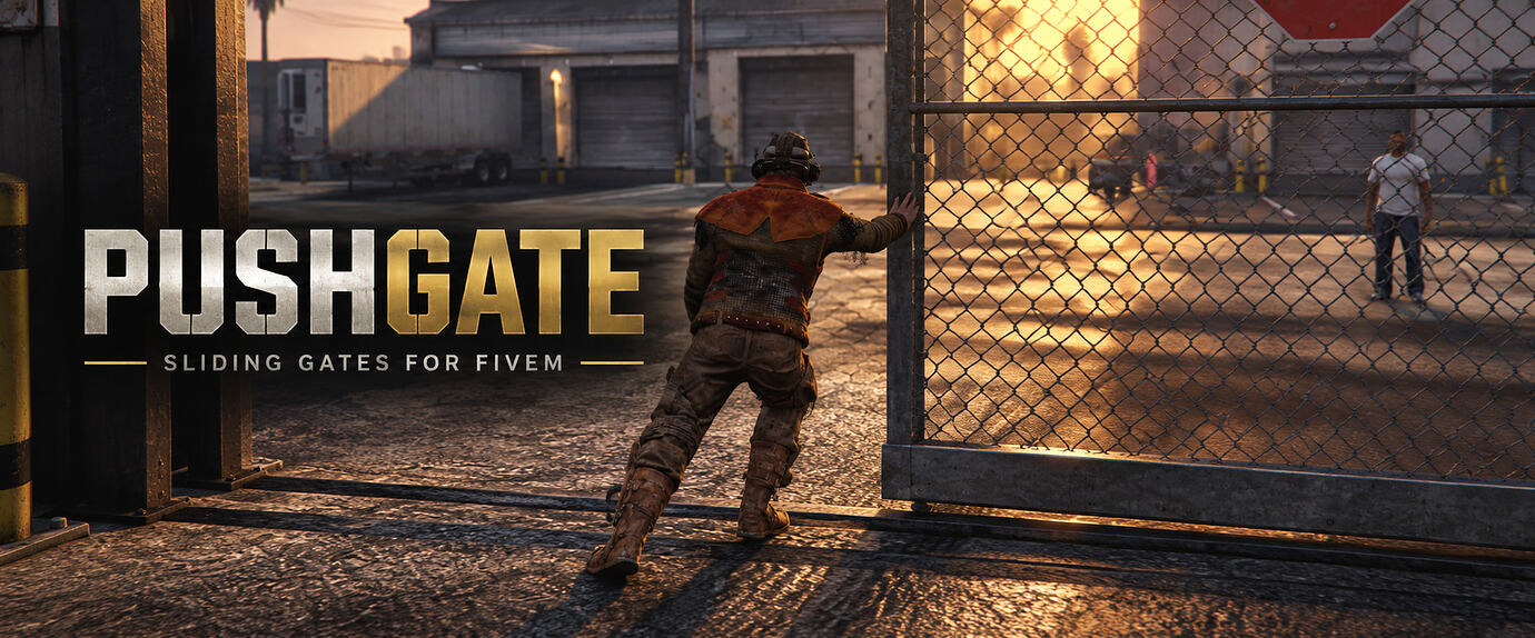 [FREE][STANDALONE] PushGate — move sliding gates by hand - FiveM ...
