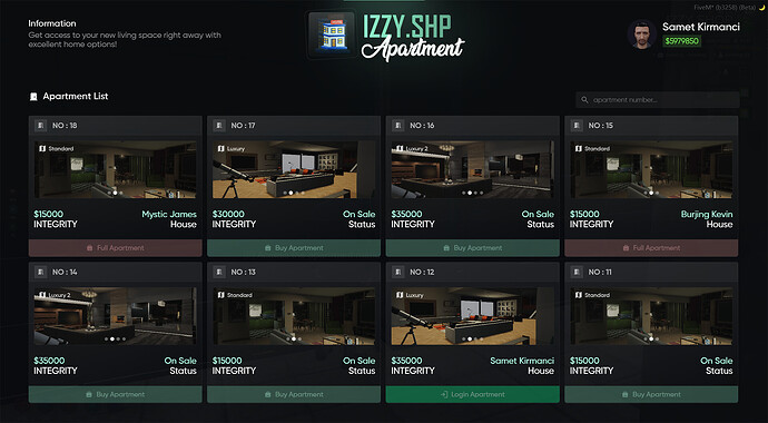 Advanced Apartment System thumbnail 4