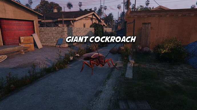 Giant Cockroach - Addon Animal Ped Thumbnail