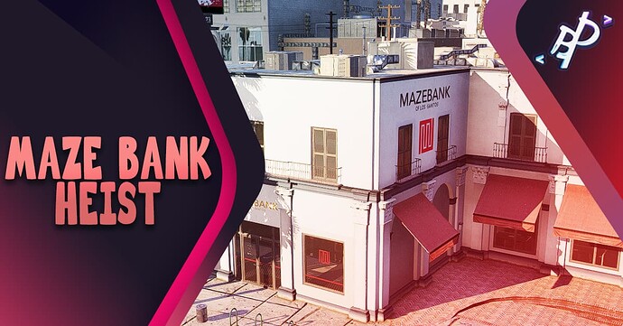 [PAID] [QBCore] [ESX] [Standalone] | 🏦 Maze Bank Heist | (New Minigames, Multipel Stages, Camera Codes, Bunch of Lasers etc.) Thumbnail