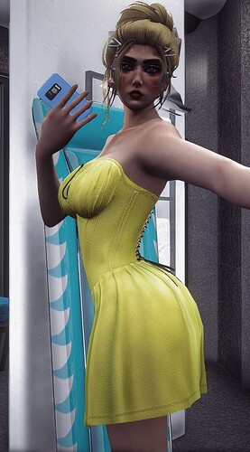 [PAID] Corset Dress Physic Animated thumbnail 6