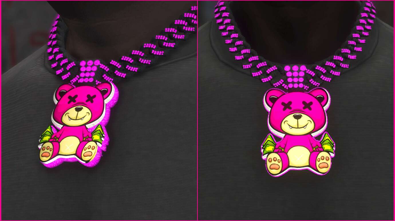 [CHAIN] [PAID] Cuban Pink Teddy Glowing Chain - FiveM Releases - Cfx.re ...
