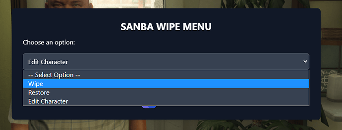 Advanced Wipe/Restore/Edit Player Characters system Thumbnail
