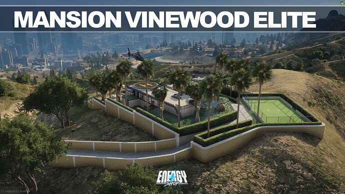 [FiveM MLO] Mansion Vinewood [Elite] Thumbnail