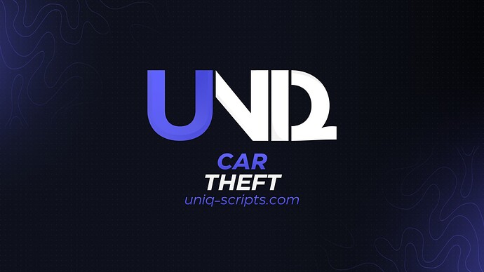[Paid] Car Theft [ESX/QB/QBOX] Thumbnail
