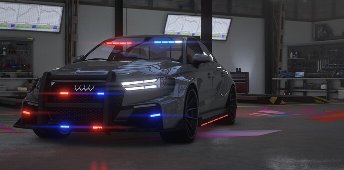 Police Tailgater Widebody FiveM Car