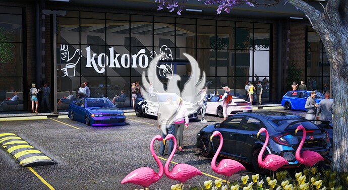 Kokoro Cafe - MLO - FleuR Mapping Studio Thumbnail