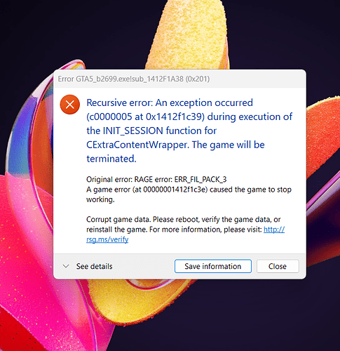 Crashing - FiveM Client Support - Cfx.re Community