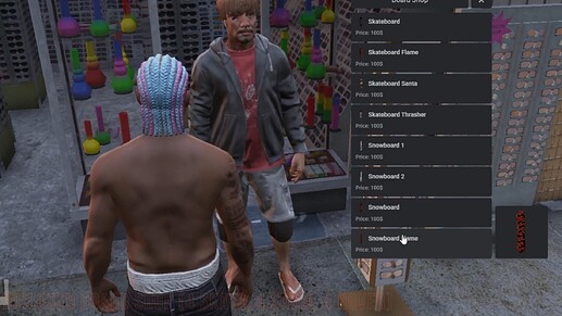 Skateboard, Snowboard & Hoverboard _ FiveM Script 0-26 screenshot