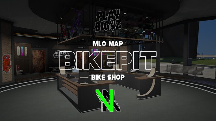 [MAP] [PAID] BikePit | BikeShop [FiveM MLO Map] Thumbnail