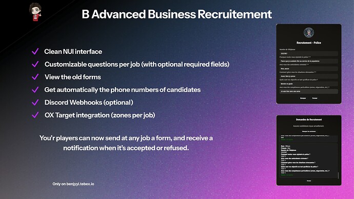 Recruitement