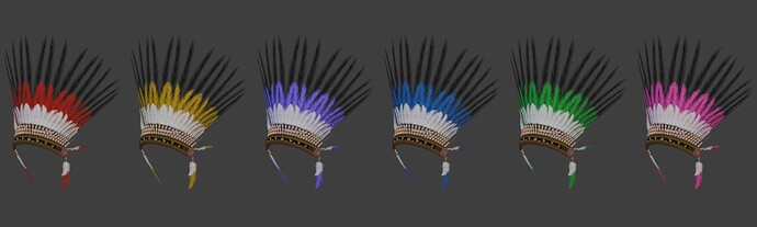 Headdress 6 customization