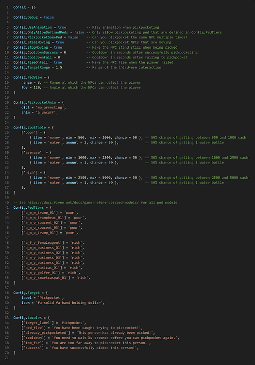 [RELEASE] Pickpocketing script - FiveM Releases - Cfx Forum