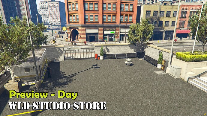 Parking Lspd v1.5 Updated FiveM preveiw day 2