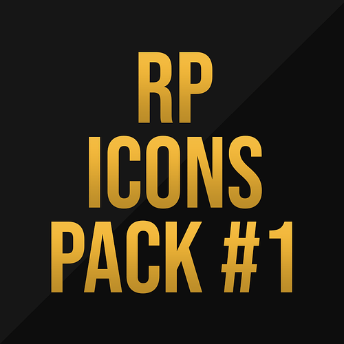 [PAID] [Icons/GFX] RP ICONS PACK #1 Thumbnail