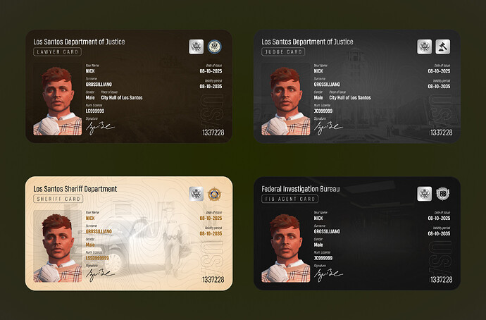 [QB/ESX] ID Card & Create Fake ID Card System thumbnail 2