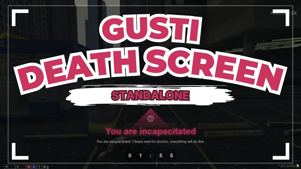 [STANDALONE] Gusti DeathScreen - FiveM Releases - Cfx.re Community