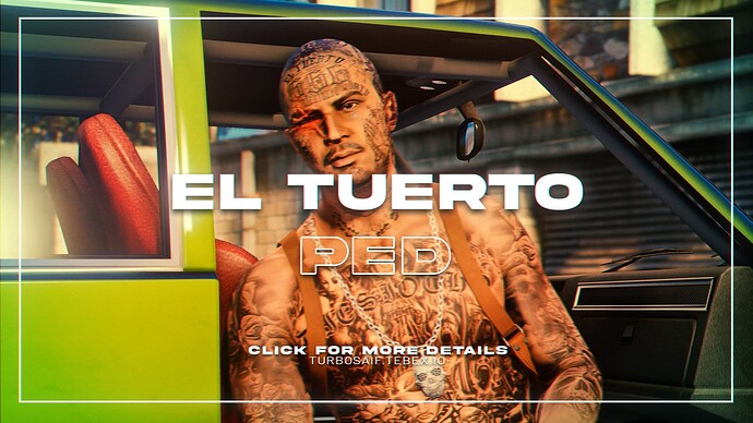 El Tuerto FiveM GTA 5 RP Ped Thumbnail
