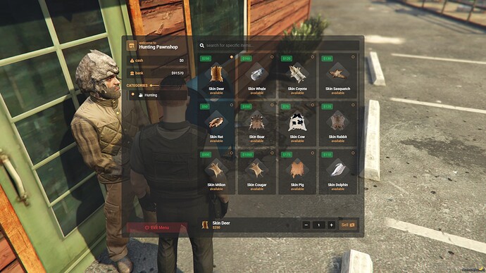 fivem pawnshop creator - hunting