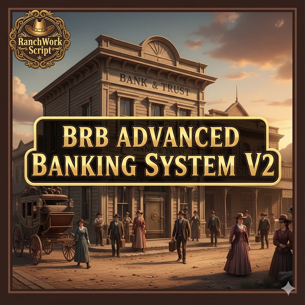 [PAID] [VORP] BRB Advanced Banking System V2 - RedM Releases - Cfx.re ...