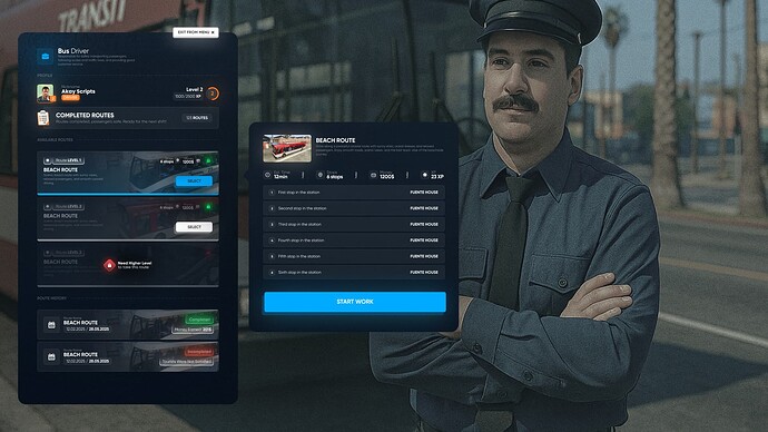 Level 2 - Main Job Menu 0.1